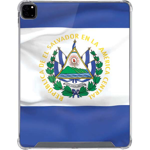 El Salvador Flag iPad Pro 12.9in (2020) Clear Case
